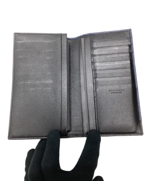 BVLGARI（ブルガリ）BVLGARI (ブルガリ) 長財布 ブラックの古着・服飾アイテム