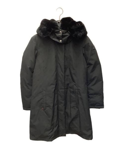 WOOLRICH（ウールリッチ）WOOLRICH (ウールリッチ) BOW BRIDGE COAT ブラック サイズ:Mの古着・服飾アイテム