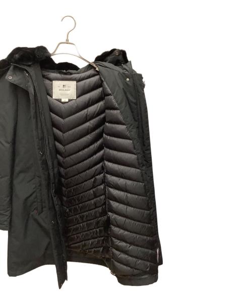 WOOLRICH（ウールリッチ）WOOLRICH (ウールリッチ) BOW BRIDGE COAT ブラック サイズ:Mの古着・服飾アイテム