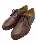 ISSEY MIYAKEイッセイミヤケ）の古着「プレーントゥシューズ」｜ブラウン