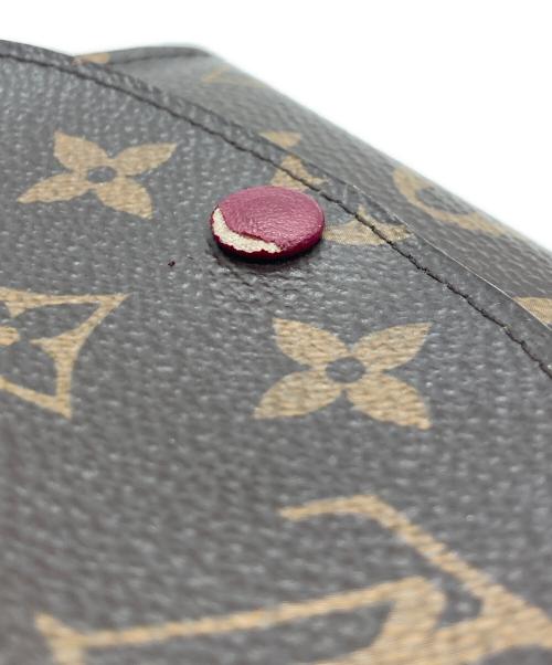LOUIS VUITTON（ルイ ヴィトン）LOUIS VUITTON (ルイ ヴィトン) ポルトモネ・ロザリ ブラウン×ピンクの古着・服飾アイテム