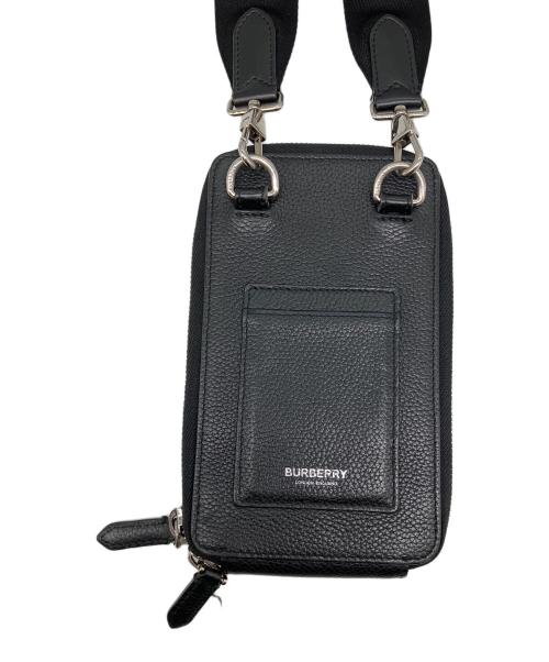 BURBERRY（バーバリー）BURBERRY (バーバリー) ショルダーバッグ ブラックの古着・服飾アイテム