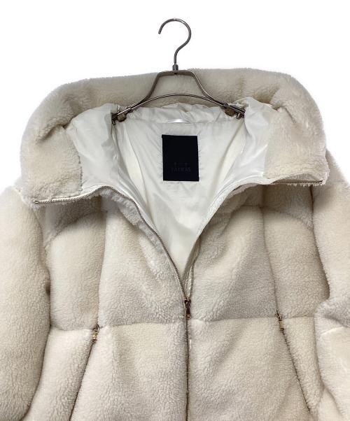 TATRAS（タトラス）TATRAS (タトラス) フードフルジップダウンボアジャケット ホワイト サイズ:03の古着・服飾アイテム
