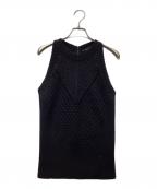 GUCCIグッチ）の古着「ニットベスト」｜ブラック