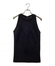 GUCCI（グッチ）の古着「ニットベスト」｜ブラック