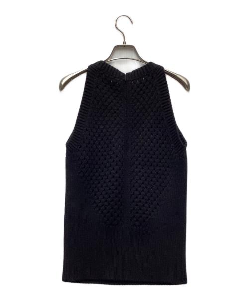 GUCCI（グッチ）GUCCI (グッチ) ニットベスト ブラック サイズ:Sの古着・服飾アイテム