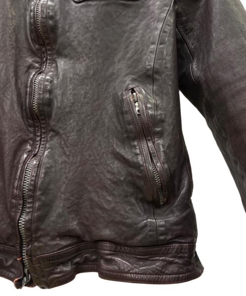 BACK LASH（バックラッシュ）BACK LASH (バックラッシュ) シングルライダースジャケット サイズ:Lの古着・服飾アイテム