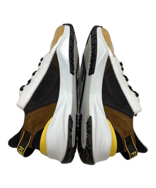 FENDI（フェンディ）FENDI (フェンディ) スニーカー ブラウン×イエロー サイズ:SIZE 7の古着・服飾アイテム