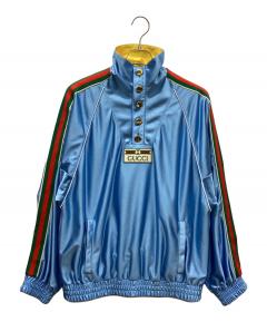 中古・古着通販】GUCCI (グッチ) ニットスエードジャケット ブラウン