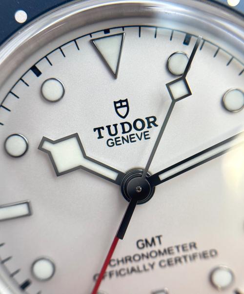 Tudor（チューダー）Tudor (チューダー) Heritage Black Bay GMT ブラックベイGMT Ref:79830RB 白文字盤 41mm  サイズ:41mm/18cmの古着・服飾アイテム