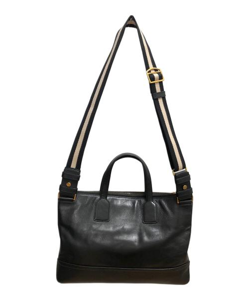 BALLY（バリー）BALLY (バリー) 2WAYビジネスバッグ ブラックの古着・服飾アイテム