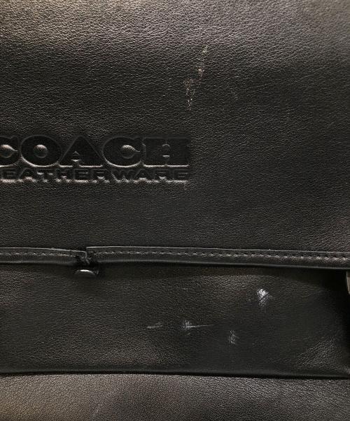 COACH（コーチ）COACH (コーチ) リーグ バイク バッグ シグネチャー ジャカード ブラックの古着・服飾アイテム