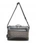 COACH (コーチ) リーグ バイク バッグ シグネチャー ジャカード ブラック：15000円