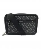 VERSACEヴェルサーチェ）の古着「ラグレカ　シグネチャー」｜ブラック×グレー