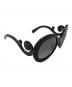 PRADA (プラダ) ミニマルバロック サングラス ブラック サイズ:55□22-135：10000円