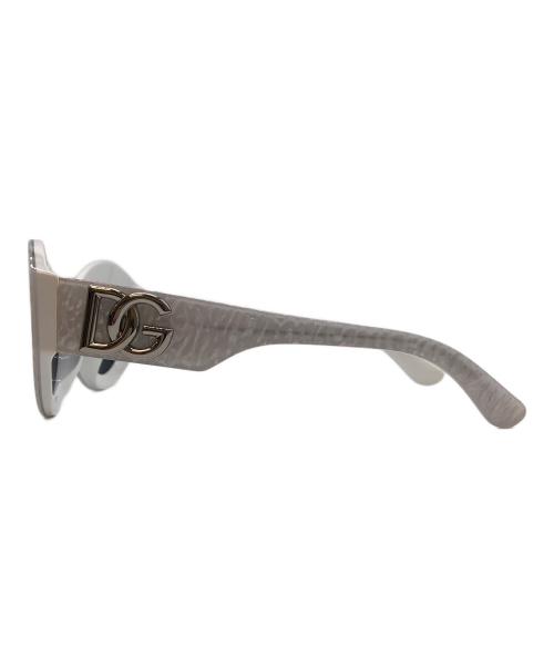 DOLCE & GABBANA（ドルチェ＆ガッバーナ）DOLCE & GABBANA (ドルチェ＆ガッバーナ) サングラス ホワイト サイズ:54□23の古着・服飾アイテム