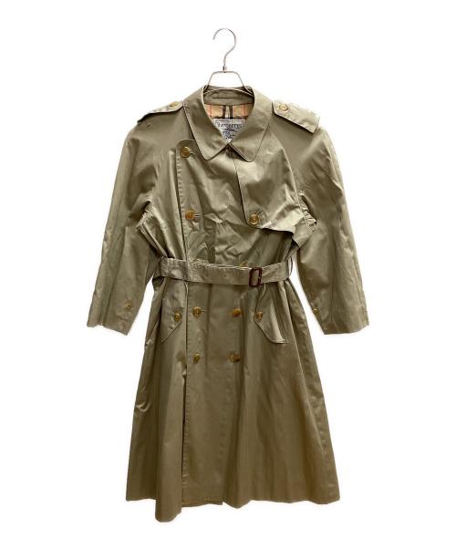 Burberry's（バーバリー）Burberry's (バーバリーズ) トレンチコート ライトグリーン サイズ:SIZE 7AR/約Sサイズの古着・服飾アイテム