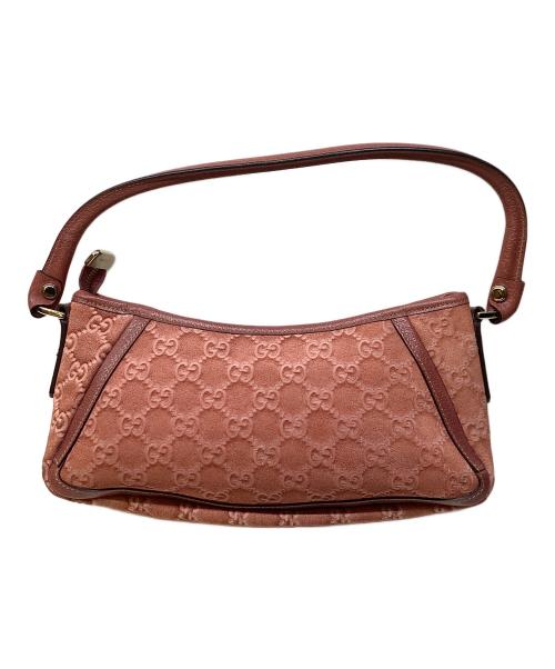 GUCCI（グッチ）GUCCI (グッチ) グッチシマ　ショルダーバッグ ショッキングピンクの古着・服飾アイテム