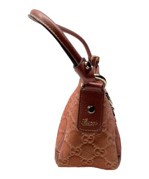 GUCCI（グッチ）GUCCI (グッチ) グッチシマ　ショルダーバッグ ショッキングピンクの古着・服飾アイテム