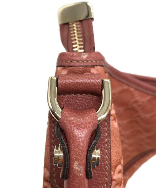 GUCCI（グッチ）GUCCI (グッチ) グッチシマ　ショルダーバッグ ショッキングピンクの古着・服飾アイテム