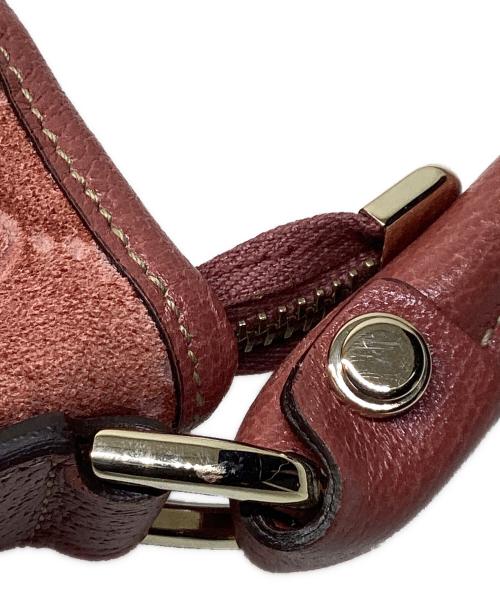 GUCCI（グッチ）GUCCI (グッチ) グッチシマ　ショルダーバッグ ショッキングピンクの古着・服飾アイテム