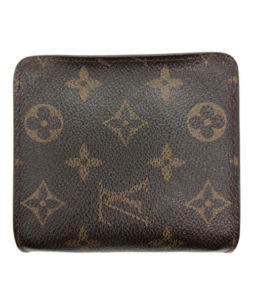 LOUIS VUITTON（ルイ ヴィトン）LOUIS VUITTON (ルイ ヴィトン) モノグラム　コンパクトジップ ブラウンの古着・服飾アイテム