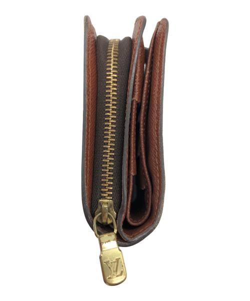 LOUIS VUITTON（ルイ ヴィトン）LOUIS VUITTON (ルイ ヴィトン) モノグラム　コンパクトジップ ブラウンの古着・服飾アイテム