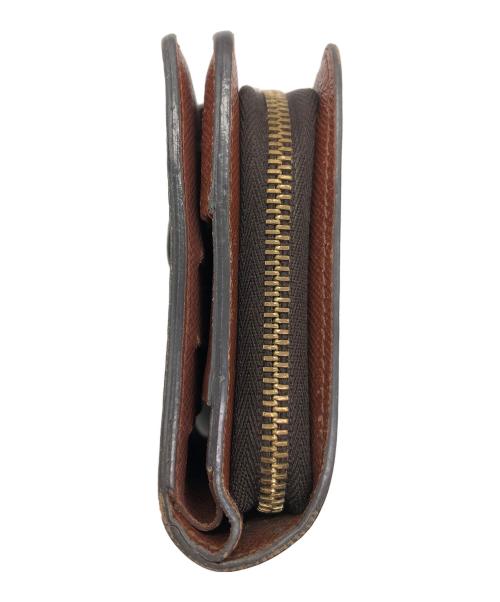 LOUIS VUITTON（ルイ ヴィトン）LOUIS VUITTON (ルイ ヴィトン) モノグラム　コンパクトジップ ブラウンの古着・服飾アイテム