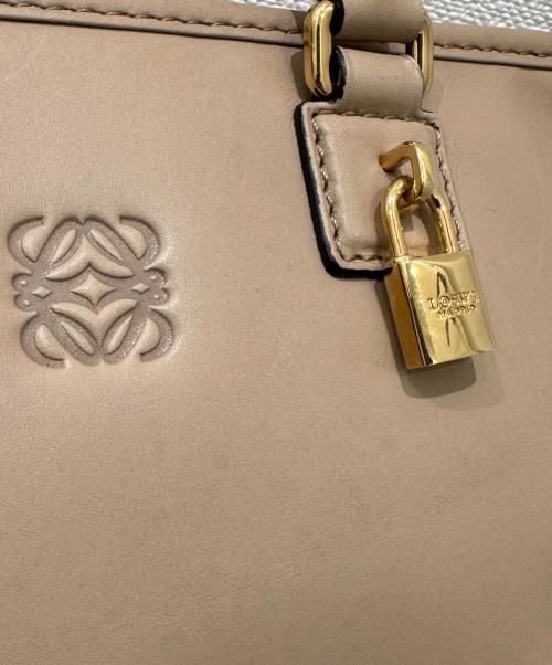 LOEWE（ロエベ）LOEWE (ロエベ) アマソナ23/ハンドバッグ ベージュ サイズ:23の古着・服飾アイテム
