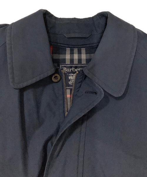 Burberry's（バーバリー）Burberry's (バーバリーズ) ライナー付ステンカラーコート ネイビー サイズ:Mの古着・服飾アイテム