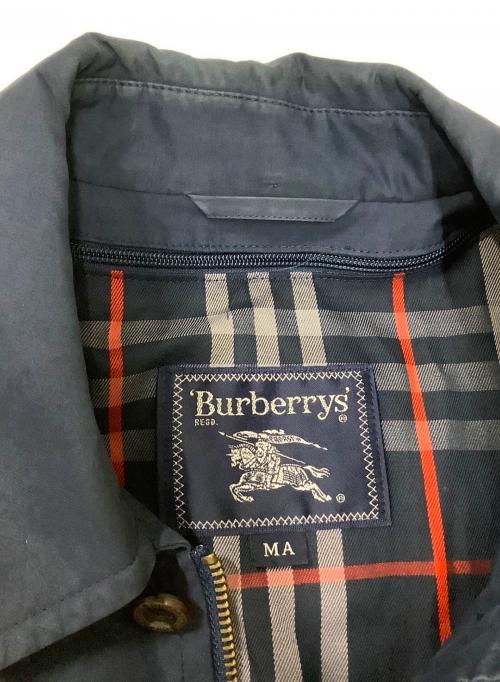 Burberry's（バーバリー）Burberry's (バーバリーズ) ライナー付ステンカラーコート ネイビー サイズ:Mの古着・服飾アイテム