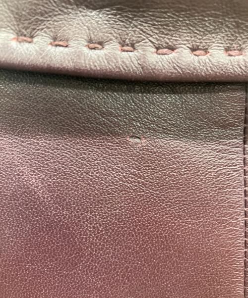 BURBERRY LONDON（バーバリーロンドン）BURBERRY LONDON (バーバリーロンドン) レザージャケット ブラウン サイズ:サイズ表記無しの古着・服飾アイテム