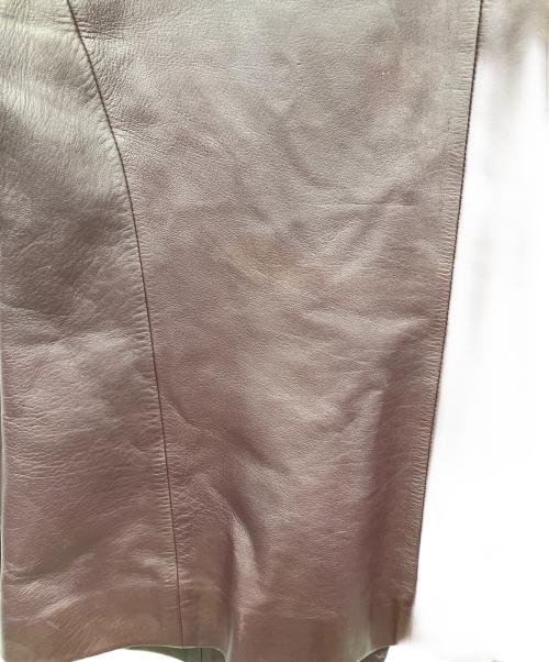 BURBERRY LONDON（バーバリーロンドン）BURBERRY LONDON (バーバリーロンドン) レザージャケット ブラウン サイズ:サイズ表記無しの古着・服飾アイテム