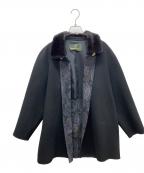 TANINO CRISCIタニノクリスチー）の古着「カシミヤコート」｜ブラック