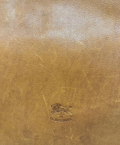 IL BISONTE（イル ビゾンテ）IL BISONTE (イル ビゾンテ) レザーショルダーバッグ ブラウンの古着・服飾アイテム
