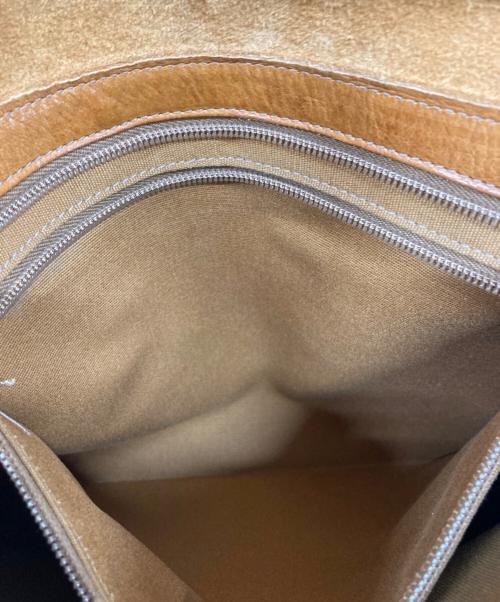 IL BISONTE（イル ビゾンテ）IL BISONTE (イル ビゾンテ) レザーショルダーバッグ ブラウンの古着・服飾アイテム