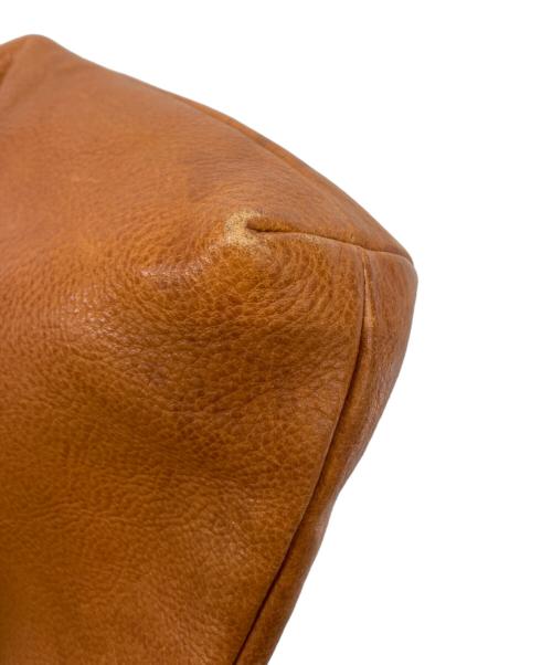 IL BISONTE（イル ビゾンテ）IL BISONTE (イル ビゾンテ) レザーショルダーバッグ ブラウンの古着・服飾アイテム