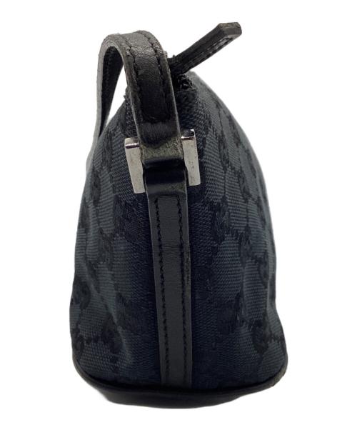 GUCCI（グッチ）GUCCI (グッチ) アクセサリーポーチ ブラックの古着・服飾アイテム