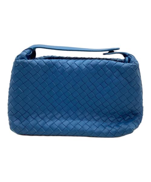 BOTTEGA VENETA（ボッテガベネタ）BOTTEGA VENETA (ボッテガベネタ) ハンドバッグ ブルーの古着・服飾アイテム