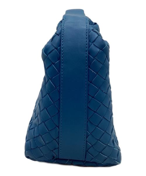 BOTTEGA VENETA（ボッテガベネタ）BOTTEGA VENETA (ボッテガベネタ) ハンドバッグ ブルーの古着・服飾アイテム