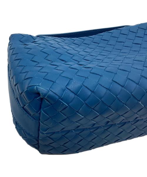 BOTTEGA VENETA（ボッテガベネタ）BOTTEGA VENETA (ボッテガベネタ) ハンドバッグ ブルーの古着・服飾アイテム
