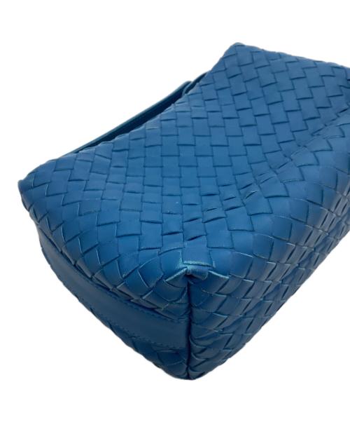 BOTTEGA VENETA（ボッテガベネタ）BOTTEGA VENETA (ボッテガベネタ) ハンドバッグ ブルーの古着・服飾アイテム