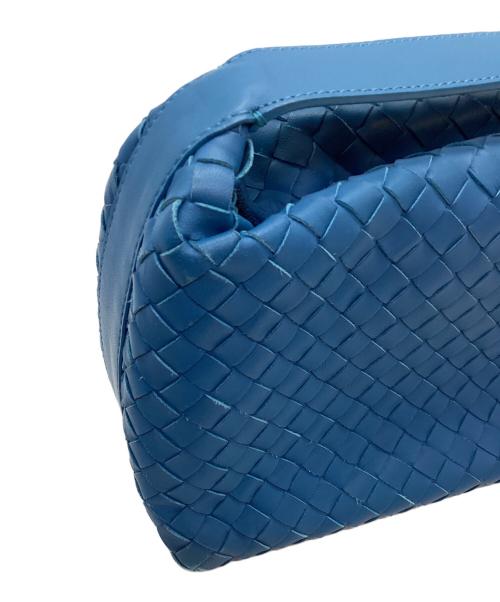 BOTTEGA VENETA（ボッテガベネタ）BOTTEGA VENETA (ボッテガベネタ) ハンドバッグ ブルーの古着・服飾アイテム