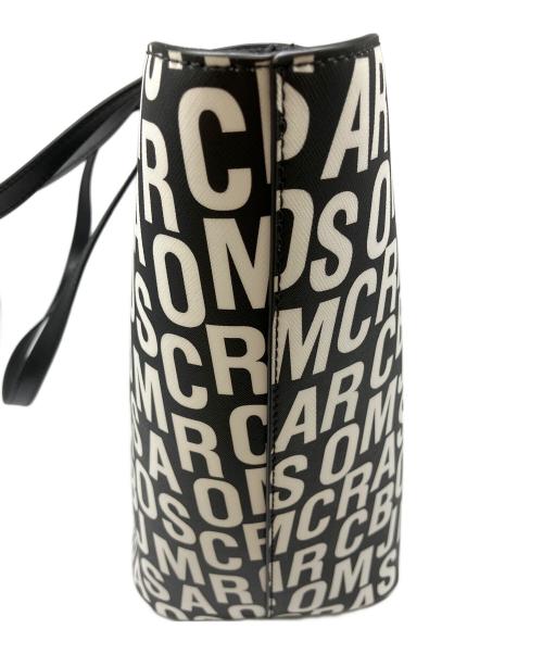 MARC JACOBS（マークジェイコブズ）MARC JACOBS (マークジェイコブズ) トートバッグ ホワイト×ブラックの古着・服飾アイテム