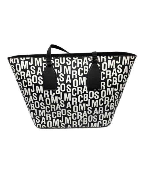 MARC JACOBS（マークジェイコブズ）MARC JACOBS (マークジェイコブズ) トートバッグ ホワイト×ブラックの古着・服飾アイテム