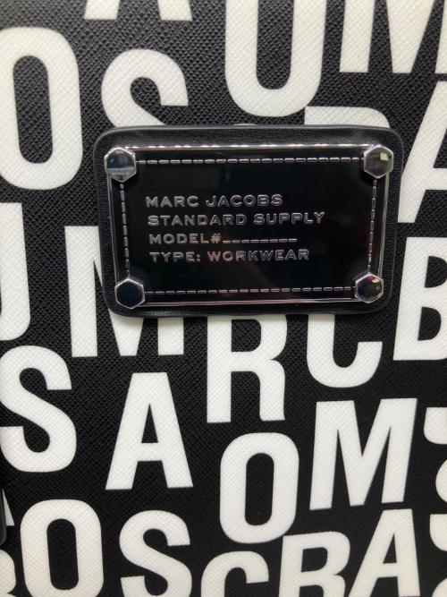 MARC JACOBS（マークジェイコブズ）MARC JACOBS (マークジェイコブズ) トートバッグ ホワイト×ブラックの古着・服飾アイテム