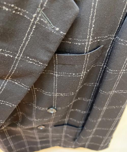 GIANNI VERSACE（ジャンニ・ヴェルサーチ）GIANNI VERSACE (ジャンニ・ヴェルサーチ) セットアップスーツ ブラック サイズ:44の古着・服飾アイテム