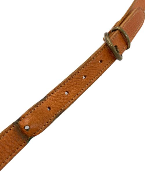 IL BISONTE（イル ビゾンテ）IL BISONTE (イル ビゾンテ) レザーショルダーバッグ ブラウンの古着・服飾アイテム