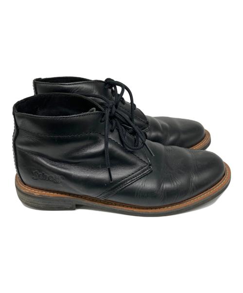 Schott（ショット）Schott (ショット) チャッカーブーツ ブラック サイズ:26cmの古着・服飾アイテム