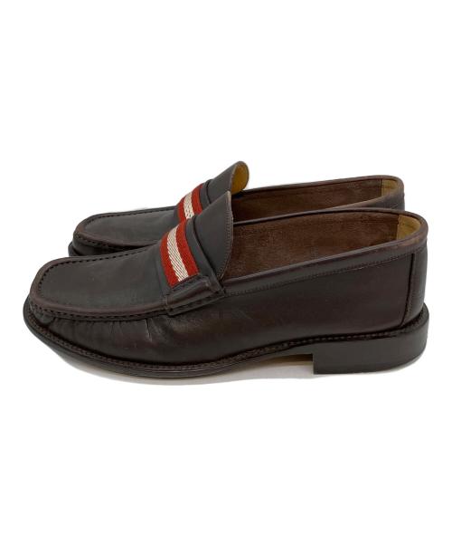 BALLY（バリー）BALLY (バリー) レザーシューズ ブラウン サイズ:SIZE US 8 1/2の古着・服飾アイテム